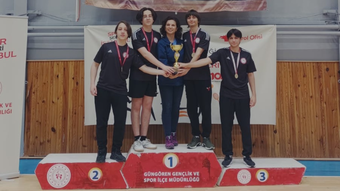Masa Tenisi takımımız Okul Spor Kulüpleri Turnuvası İstanbul Şampiyonu.